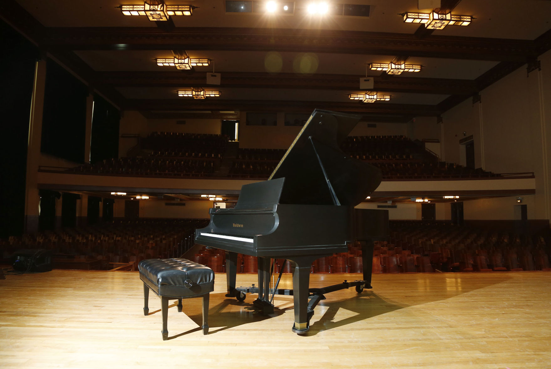 Leon Russell's high school piano
